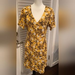 NWT Roxy Damage Love Short Sleeve Dress Size L